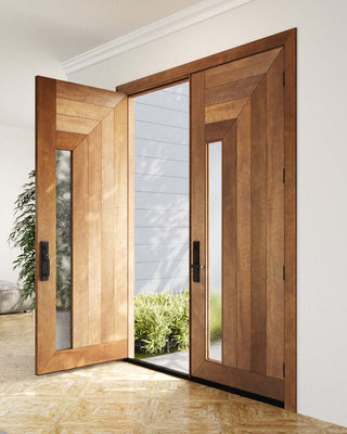 Appearance of the door may vary depending on its dimensions and thickness. Please refer to the Product Downloads section to view images of the door in your desired size